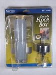 Carlon E971FBDI-2 Drop-in Floor Box Kit With Brass Cover & Bonus Hole Saw. Fixed Price $39.95.