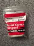 Pass & Seymour Surface Box Port Off White PSSB2-OW. Fixed Price $5.99.