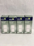 Lot Of (4X) Leviton 15 Amp 120-VOLT 3-WAY Heavy Duty Switch White 5693-2WS. Fixed Price $49.99.