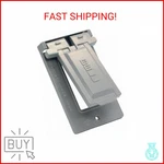 Bell 1-GANG Gray Gfci Weatherproof Electrical Outlet Cover 5103-0, Outdoor. Fixed Price $10.86.