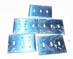 Leviton 3-GANG Toggle Switch Plate Cover 003-84011 Lot Of 5 Nos. Fixed Price $39.38.