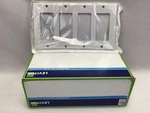 Leviton 80412-W White 4-GANG 4-DECORA Plastic Standard Wallplate Cover 9-PACK. Fixed Price $14.57.