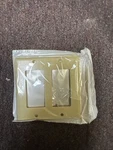 Leviton 80409-I 2-GANG Decora Plastic Standard Wallplate Cover Ivory 12-PACK. Fixed Price $9.98.