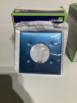 Leviton 84026 Stainless Steel Round 2-GANG Single Outlet Wall Plate. Fixed Price $8.85.
