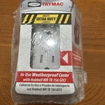 Taymac Weatherproof In- Use Cover With Hubbell Wr 15A Self Tested Gfci Cpix. Fixed Price $22.00.