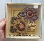 New Saturday Knight Ltd. Double Toggle Switchplate Cover. Flowers. Fixed Price $11.24.