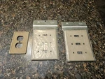 Questech Cast Stone Wall Toggle Plate Cover. Fixed Price $30.00.
