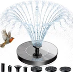 Amztime Solar Fountain Pump Mini Water For Bird Bath Garden. Fixed Price $19.06.