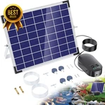 Solar Pond Aerator Pump With Adjustable Airflow Quiet Oxygen. Fixed Price $106.42.