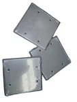 Bell Outdoor 5175-0 Two-gang Blank Cover Plate Weatherproof Lot 3. Fixed Price $13.11.