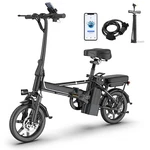 Ladped LP1 Black Electric 500W 48V 10.5AH, 14INCH Ebike For City Commuter. Fixed Price $269.10.