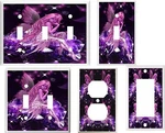 Purple Butterfly Fairy Image Home Decor Light Switch Cover Plate Pick Size. Fixed Price $11.30.