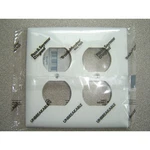 Trademaster TP82-W Gang Duplex White Wall Plate Unbreakable, Lot Of 4. Fixed Price $7.00.