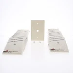 Cooper PJ11LA Lt Almond 1-GANG Phone .406" Mid-size Unbreakable Wallplates 20PCS. Fixed Price $29.44.