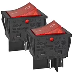 JD03-A1 4-PIN Rocker Switch (pack Of 2) 30A 125V/250V T85/55 1E4 Heavy-duty. Fixed Price $14.61.