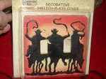 New Chesapeake Bay Decorative Double Switch Plate Cowboys Hat Ropers Broncs. Fixed Price $22.00.