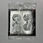 20X Pass & Seymour SS82 Stainless Steel 2-GANG Duplex Wall Plate 302/304SS. Fixed Price $39.00.
