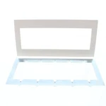 Leviton ACWP5-QTZ Quartz 5-GANG Acenti Screwless Wallplate With Alignment Cover. Fixed Price $14.24.