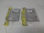 Pass & Seymour Wall Blank Box Mount Stainless Steel 1-GANG SS13 2 Plates. Fixed Price $11.99.