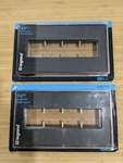 (2) Brand New Legrand Adorne Oil Rubbed Bronze 4-GANG Wall Plates # 362883. Fixed Price $29.95.