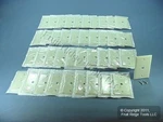 Leviton 82013 Almond 1-GANG Phone .406" Hole Plastic Wallplate Box Mount 40PCS. Fixed Price $20.89.