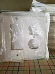 40 Leviton Decora White Gfci & Duplex Receptacle Wallplates Outlet Cover 80455-W. Fixed Price $75.00.