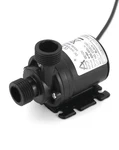Qwork Dc 12V Water Pump 800 L/h 5 M, Brushless Submersible Black. Fixed Price $21.74.