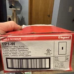 Pass & Seymour Legrand Trademaster Wall Plate 1 Gang Toggle White Lot Of 25. Fixed Price $9.95.