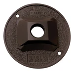 Sigma Electric 14381BR Bronze Round Metal Lampholder Cover 4.13 X W In.. Fixed Price $8.49.