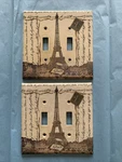 Eiffel Tower Paris France Double Light Switch Plate Cover (2) Wall. Fixed Price $39.39.