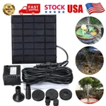 Solar Power Fountain Submersible Floating Water Pump Bird Bath Pond Garden Pool. Fixed Price $8.69.
