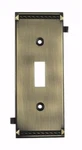 Clickplates Antiquebrass Single Outlet Cover 2504AB New. Fixed Price $7.99.