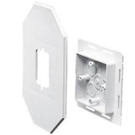 1PC Arlington 8081FDBL Siding Box Kit With Flange, Vertical, Weatherproof,. Fixed Price $36.62.