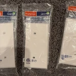 (4-PK) Leviton Blank Sectional Wall Plate Gang White PSE14-W. Fixed Price $9.00.