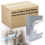 (5 Pack) Airmont Products AP-533-1, Metal Shoes For Single Wood Studs,.... Fixed Price $32.99.
