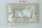 10 Pack Cooper Wiring Gang Decorator Wallplate (2151LA) Light Almond New. Fixed Price $7.39.