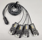 Fluke I1A/10A PQ4 Mini Current Clamp Set For 1735 & 1740-SERIES 3024424. Fixed Price $900.00.