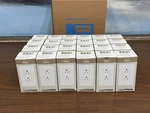(one) Lutron SCRS-15-TR-RW Claro 15AMP Tamper Resistant Receptacle Architectural. Fixed Price $16.15.