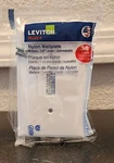 Leviton Unbreakable Light Switch Cover Wall White R52-PJ1-W. Fixed Price $10.45.