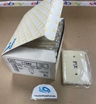 Box Of 25 New Eagle One Gang Toggle Cover Plate 1134V Ivory. Fixed Price $11.58.
