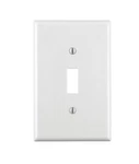 Leviton 80501-W 1-TOGGLE Midway Size Wall Plate, Gang, White. Fixed Price $8.26.