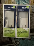 Lot Of - Leviton T6525 Decora Led & Tamper Resistant Outlet Light Almond. Fixed Price $22.00.