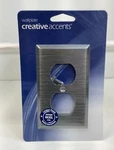 Creative Accents Lighting Plate Duplex Outlet Wall - Antique Nickel 9AN108. Fixed Price $8.99.