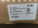 Eaton DD-834B Single Receptacle (box Of 80) 20A 277V 2P3W Spec Grade 7-20R -new. Fixed Price $400.00.