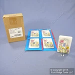 Leviton 89501-WFL Wildflower 1-GANG Toggle Ceramic Standard Wallplate Cover 5PCS. Fixed Price $21.84.