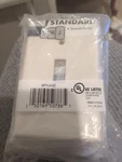 (10) Pack Hubbell Lt Almond Toggle Switch Cover Wall Plates Plastic WP1LA. Fixed Price $10.99.