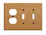 Renovators Supply Toggle Light Wall Hardwood Finish Switchplate. Fixed Price $31.99.