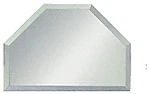 Crl BM4T3 Clear Mirror Glass 3" T-connector Beveled All 6 Sides. Fixed Price $20.41.