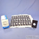Leviton 80704 Brown 1-GANG 1.406IN. Outlet Unbreakable Wallplate Covers 25PCS. Fixed Price $31.82.