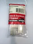 Pass & Seymour Smooth Blank SBL10-W Pieces. Fixed Price $9.95.